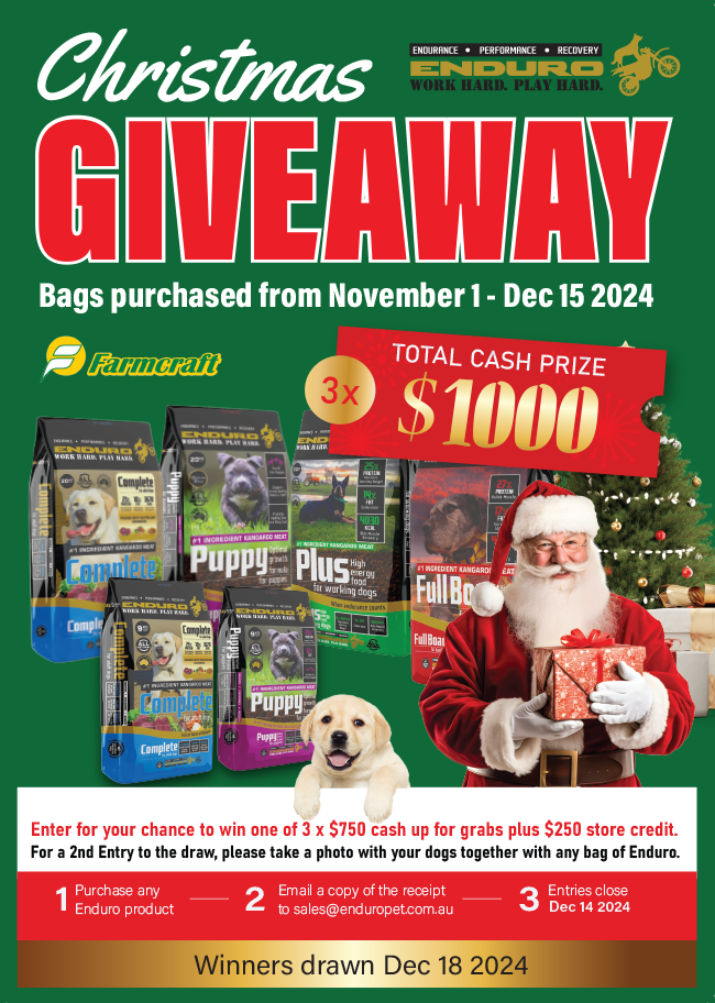 Farmcraft Enduro Xmas promo cash giveaway